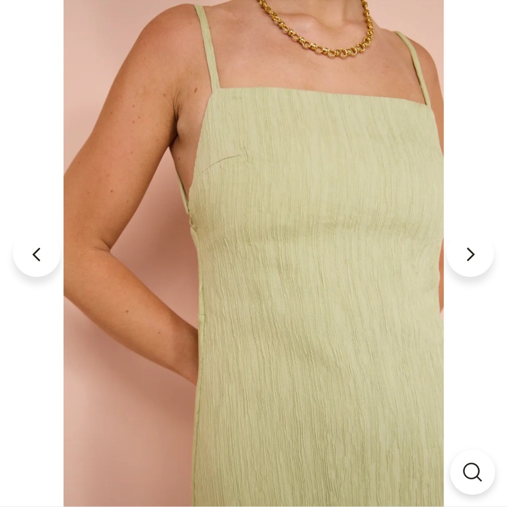 Sovere • Georgia Maxi Dress in Celery Green NWT - Picture 6 of 6